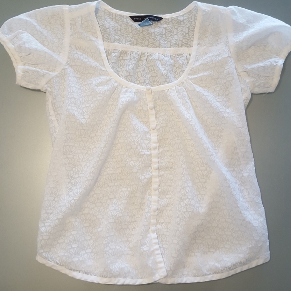 French Connection Burnout Top